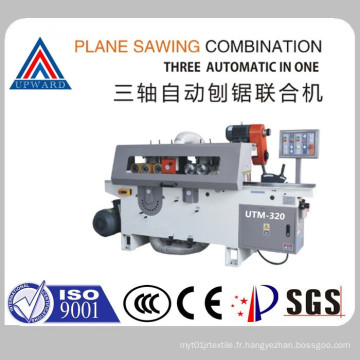 Utm-320 Triaxial Automatic Wood Planer Sawing Machine Scie à table